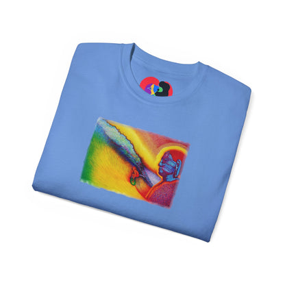 Surf is My Buddha Tablet Print Unisex Ultra Cotton Tee