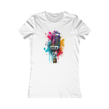 BLKBOK Splatter microphone Women's Perfect Tee