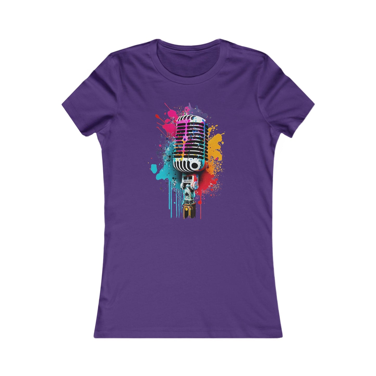 BLKBOK Splatter microphone Women's Perfect Tee
