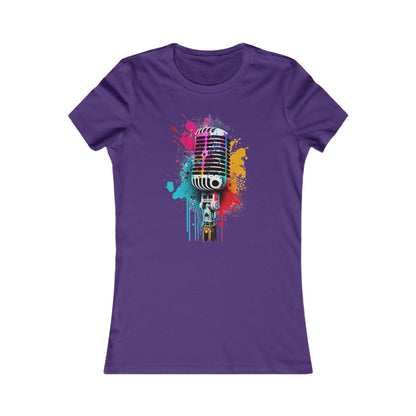 BLKBOK Splatter microphone Women's Perfect Tee