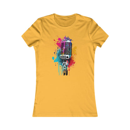 BLKBOK Splatter microphone Women's Perfect Tee