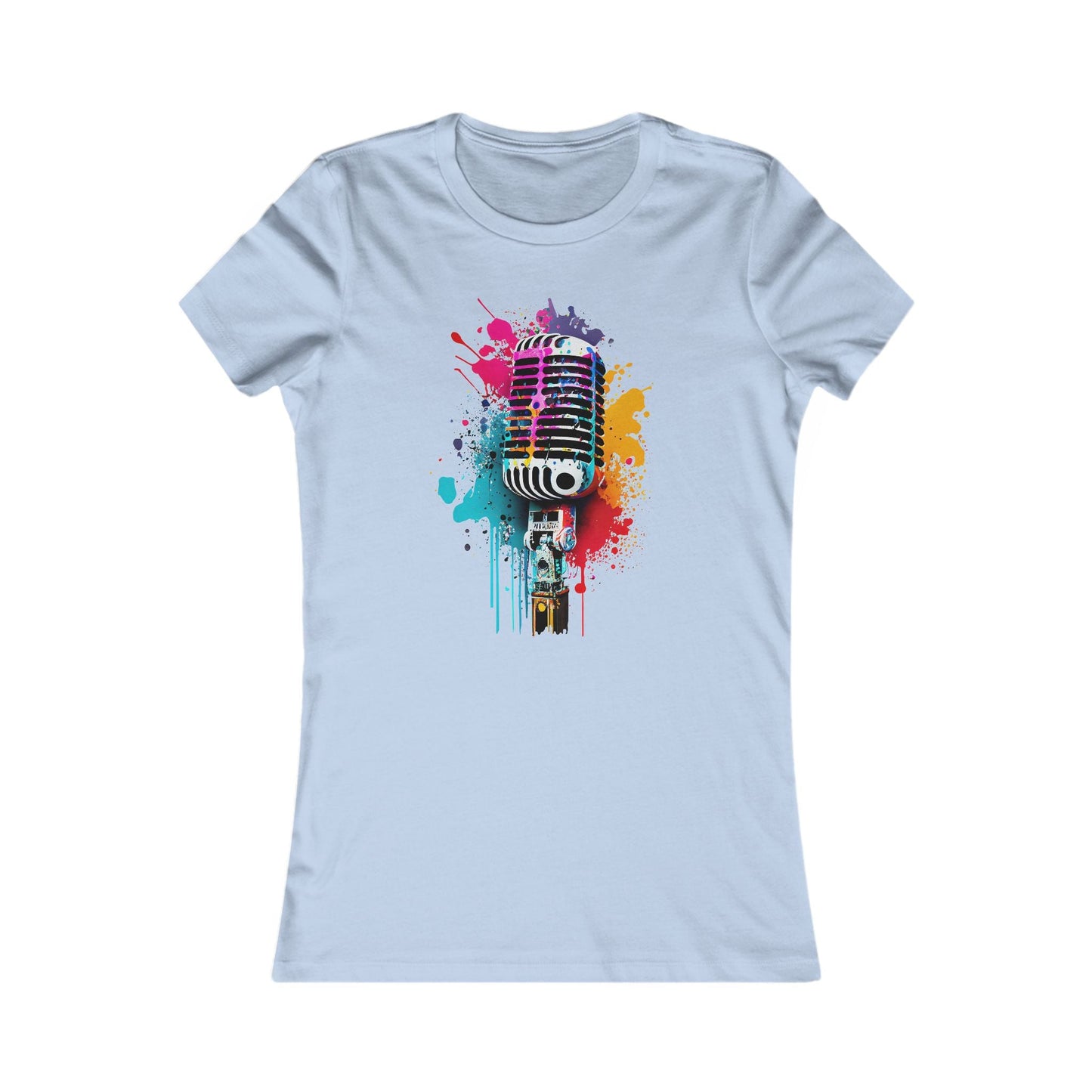BLKBOK Splatter microphone Women's Perfect Tee