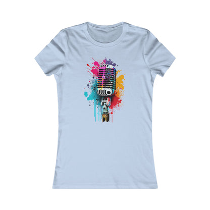 BLKBOK Splatter microphone Women's Perfect Tee