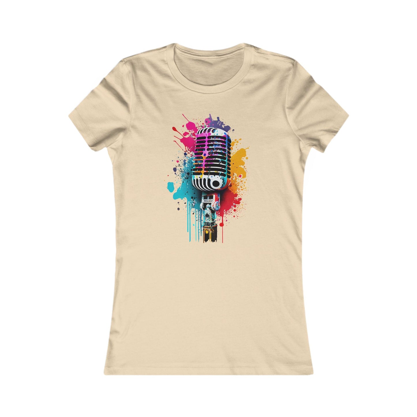 BLKBOK Splatter microphone Women's Perfect Tee