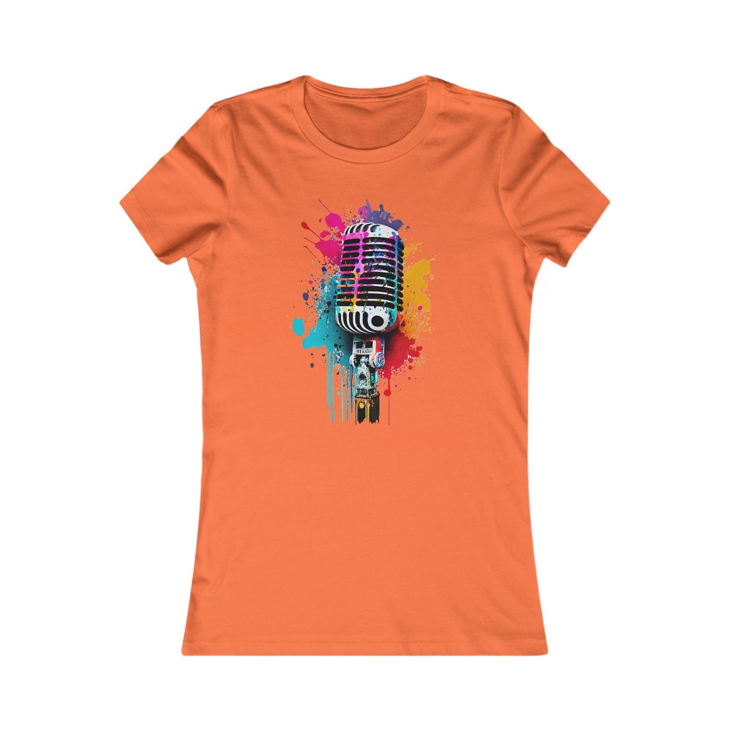 BLKBOK Splatter microphone Women's Perfect Tee
