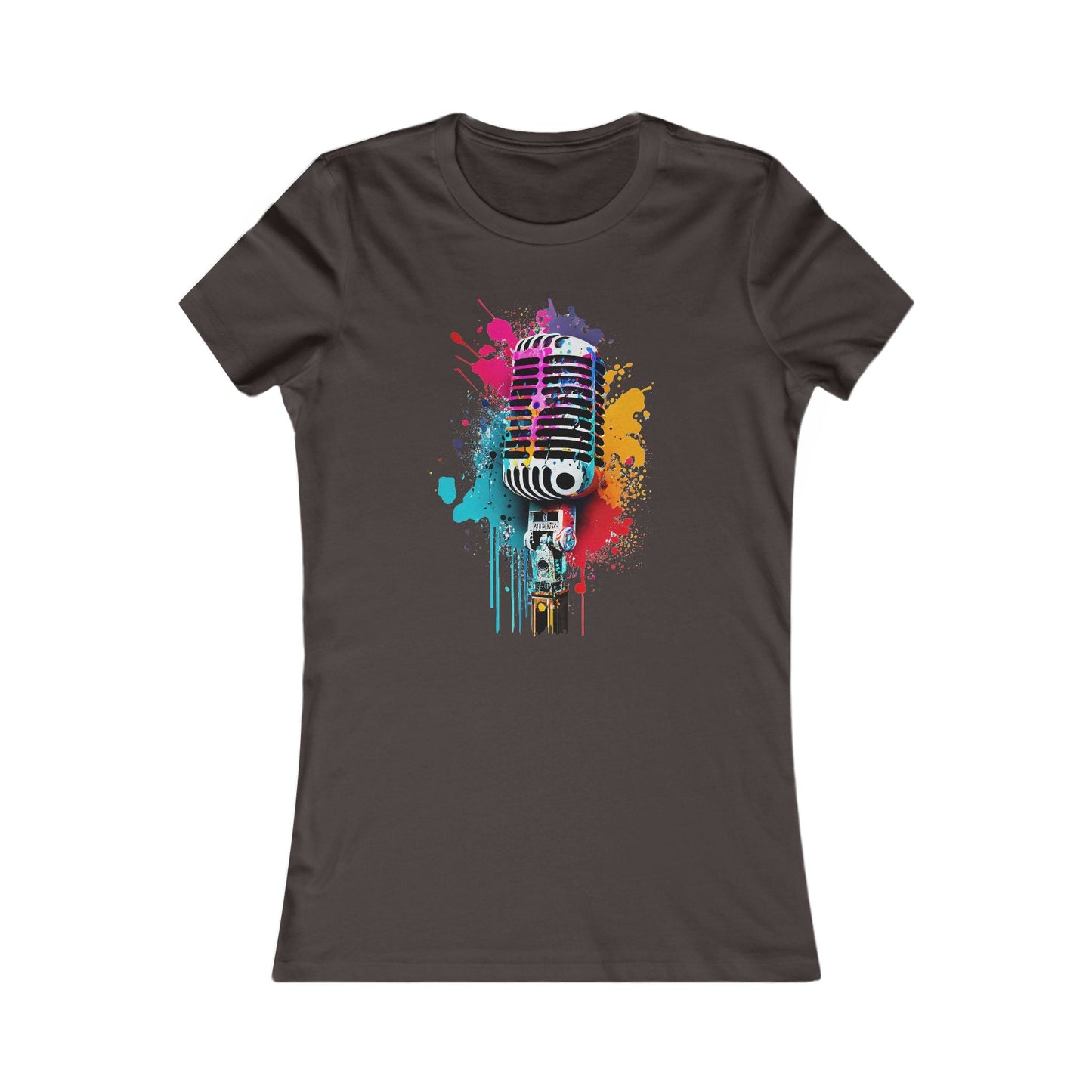 BLKBOK Splatter microphone Women's Perfect Tee