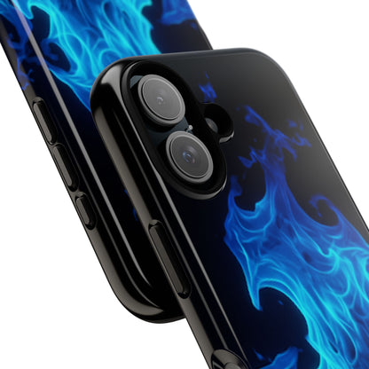 Blue Flames Tough  Phone Case