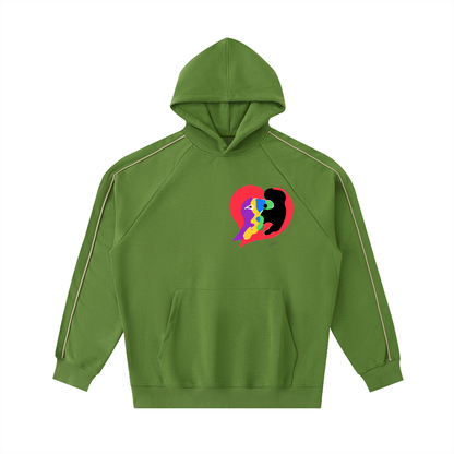 RatChet BunneeZ Contrast Piping Raglan Hoodie