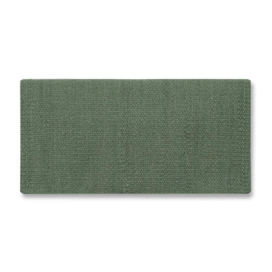 1314-38 San Juan Solid Sage 36x34 New Zealand Wool Saddle Blanket SAGE