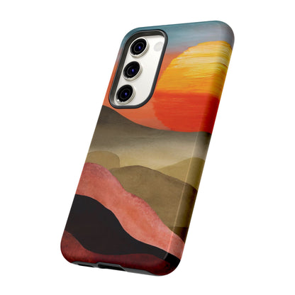 Artistic Sunset Tough Phone Case