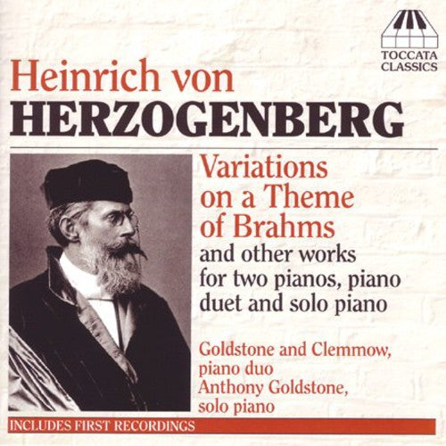 Anthony Goldstone - Variations on a Theme of Brahms [CD]