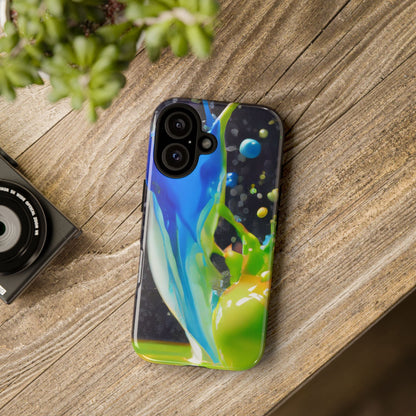 Vibrant Paint Splash Phone Case - Tough & Stylish Protection