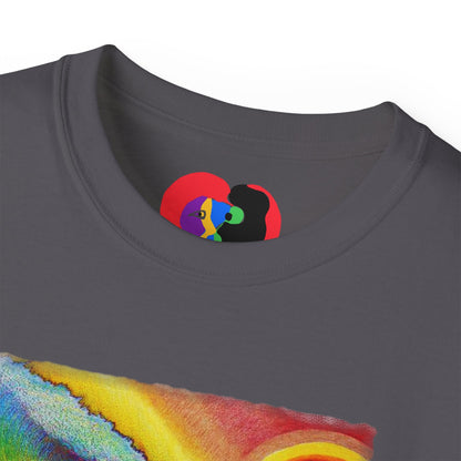 Surf is My Buddha Tablet Print Unisex Ultra Cotton Tee