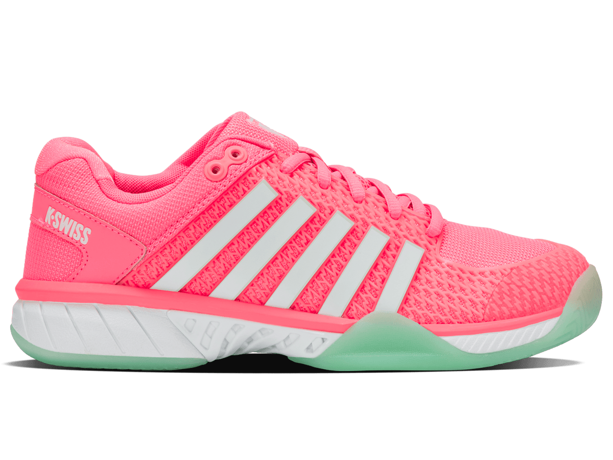 96563-649-M | EXPRESS LIGHT PICKLEBALL | NEON PASTEL PINK/NEON MINT/WHITE
