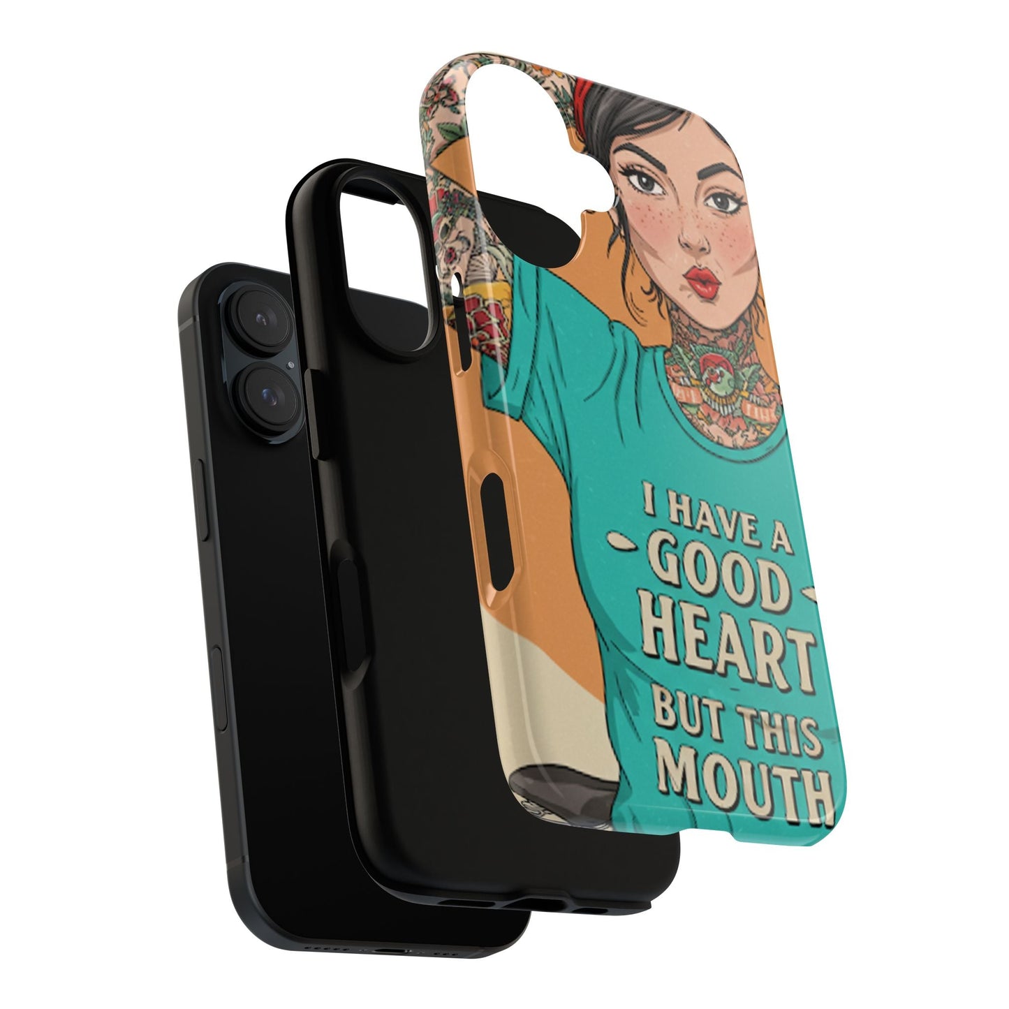 I Have A Good Heart Tough Phone Case
