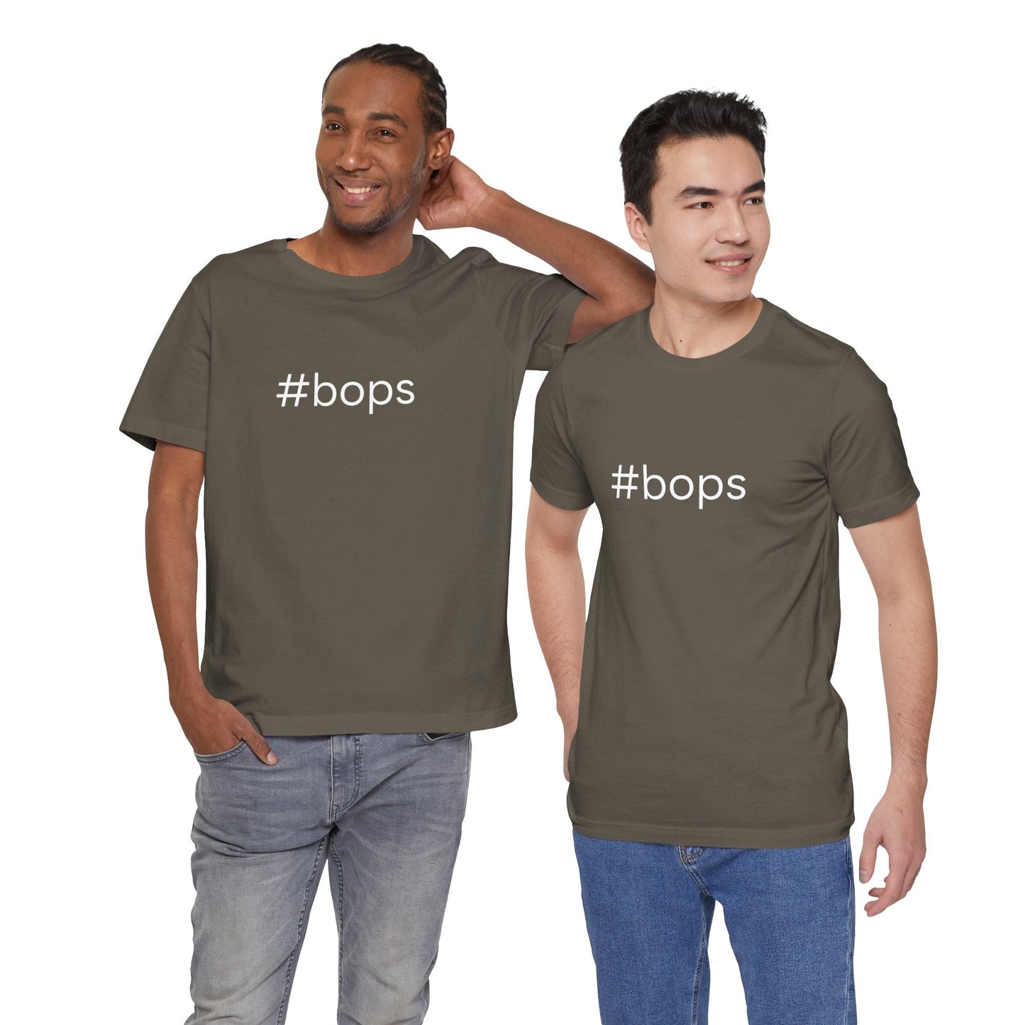 #bops Unisex High End Cotton Short Sleeve Tee