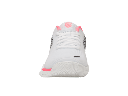 96613-173-M | HYPERCOURT EXPRESS 2 | WHITE/NEON PASTEL PINK/BLACK