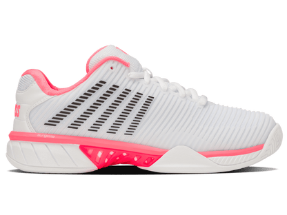 96613-173-M | HYPERCOURT EXPRESS 2 | WHITE/NEON PASTEL PINK/BLACK