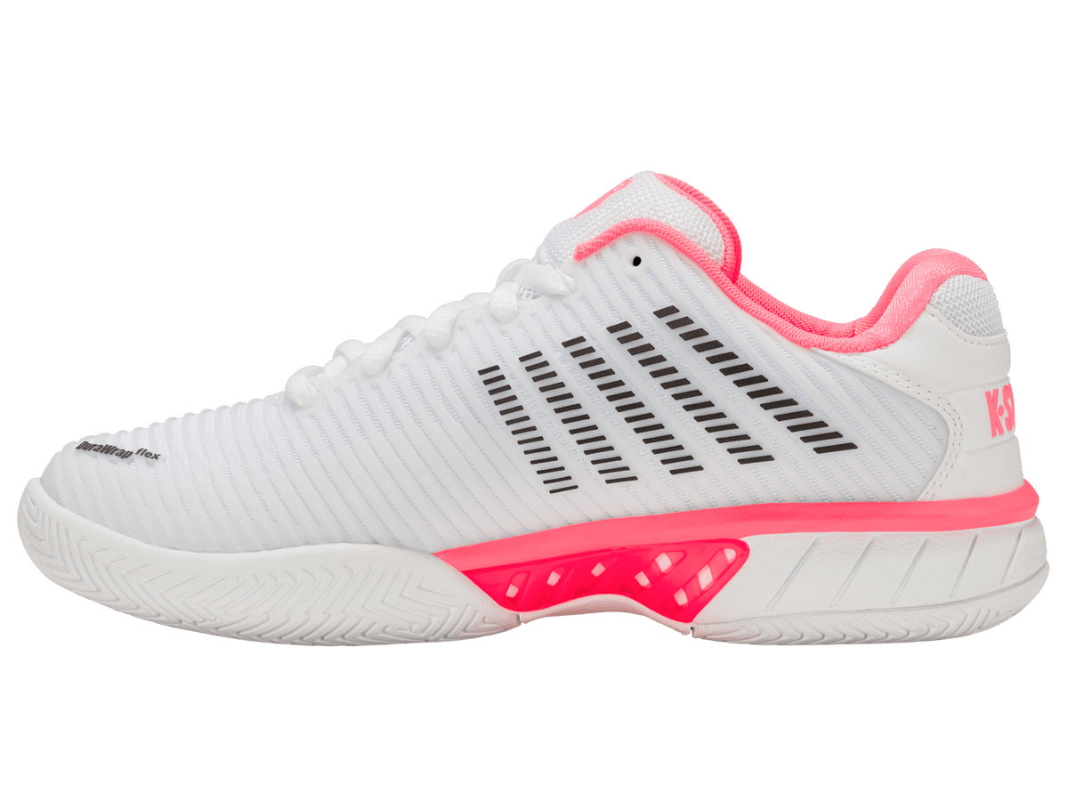 96613-173-M | HYPERCOURT EXPRESS 2 | WHITE/NEON PASTEL PINK/BLACK