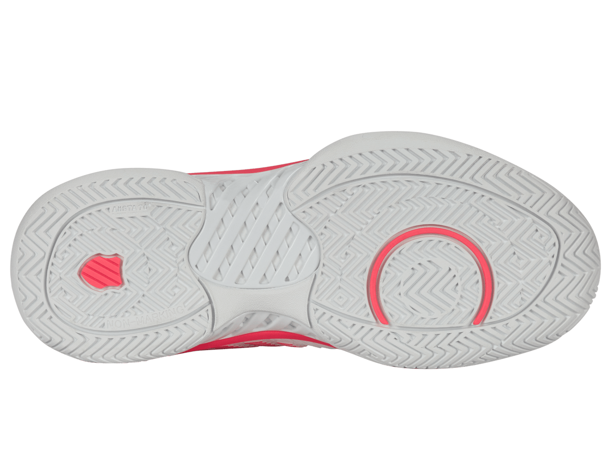 96613-182-M | HYPERCOURT EXPRESS 2 | WHITE/ORCHID PETAL/NEON BLAZE