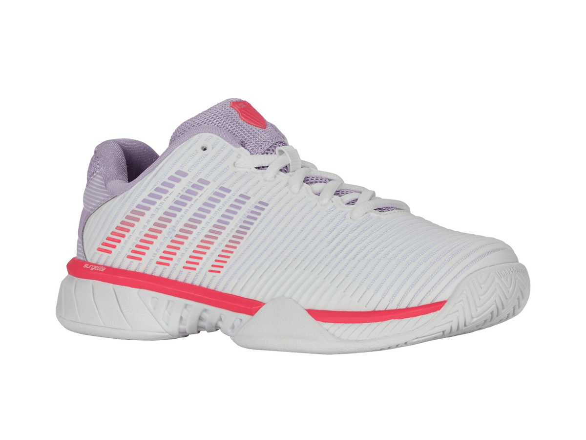 96613-182-M | HYPERCOURT EXPRESS 2 | WHITE/ORCHID PETAL/NEON BLAZE