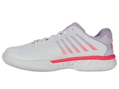 96613-182-M | HYPERCOURT EXPRESS 2 | WHITE/ORCHID PETAL/NEON BLAZE