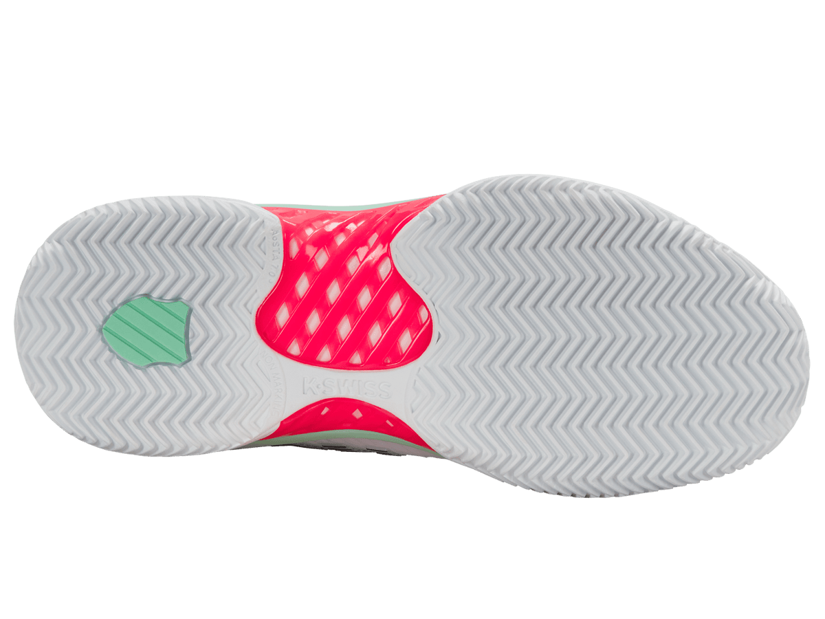 96614-178-M | HYPERCOURT EXPRESS 2 CLAY | WHITE/NEON PASTEL PINK/BLACK