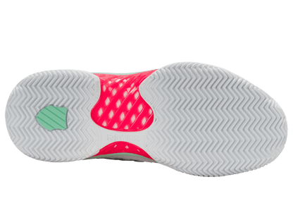 96614-178-M | HYPERCOURT EXPRESS 2 CLAY | WHITE/NEON PASTEL PINK/BLACK