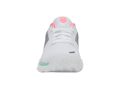 96614-178-M | HYPERCOURT EXPRESS 2 CLAY | WHITE/NEON PASTEL PINK/BLACK