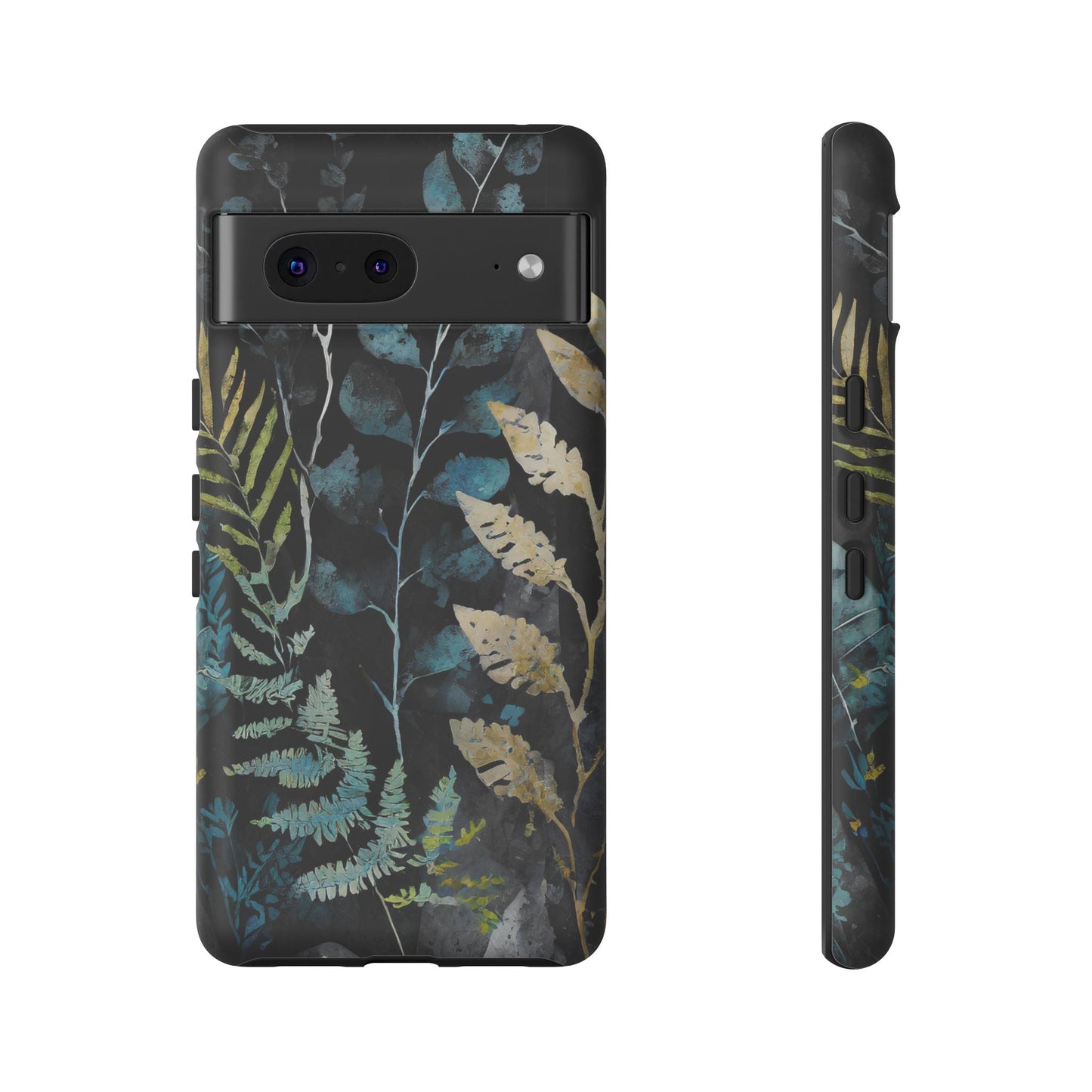 Dark Floral Tough Phone Case
