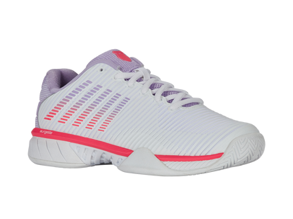 96807-182-W | HYPERCOURT EXPRESS 2-WIDE | WHITE/ORCHID PETAL/NEON BLAZE