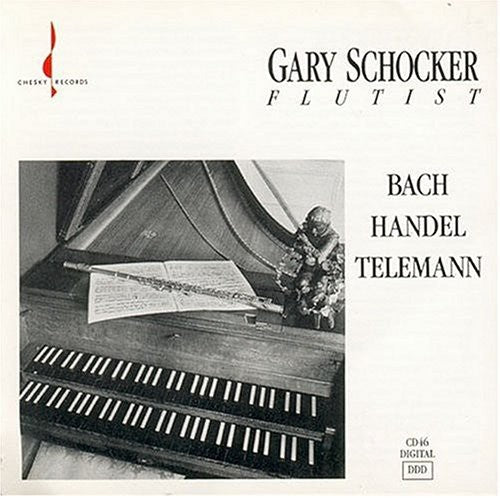 GARY SCHOCKER - Plays Bach & Handel Music CD