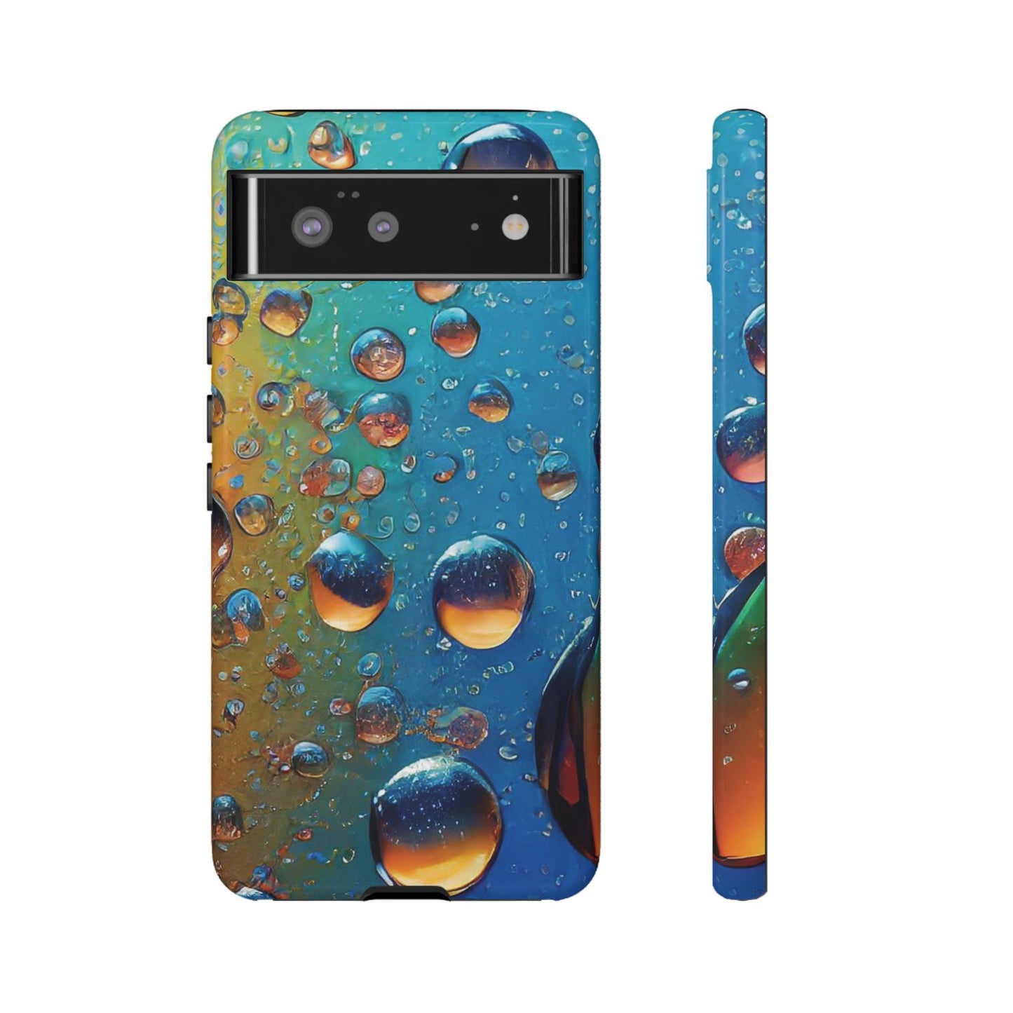 Colorful Water Droplets Tough Phone Case