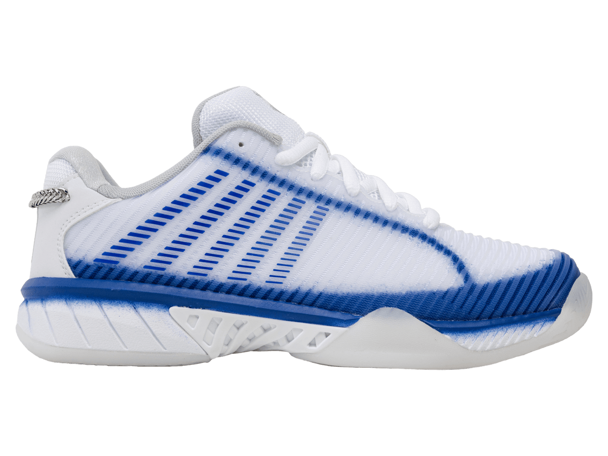 97382-110-M | HYPERCOURT EXPRESS 2  LUCKY IN LOVE | WHITE/ELECTRIC BLUE/SILVER