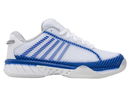 97382-110-M | HYPERCOURT EXPRESS 2  LUCKY IN LOVE | WHITE/ELECTRIC BLUE/SILVER