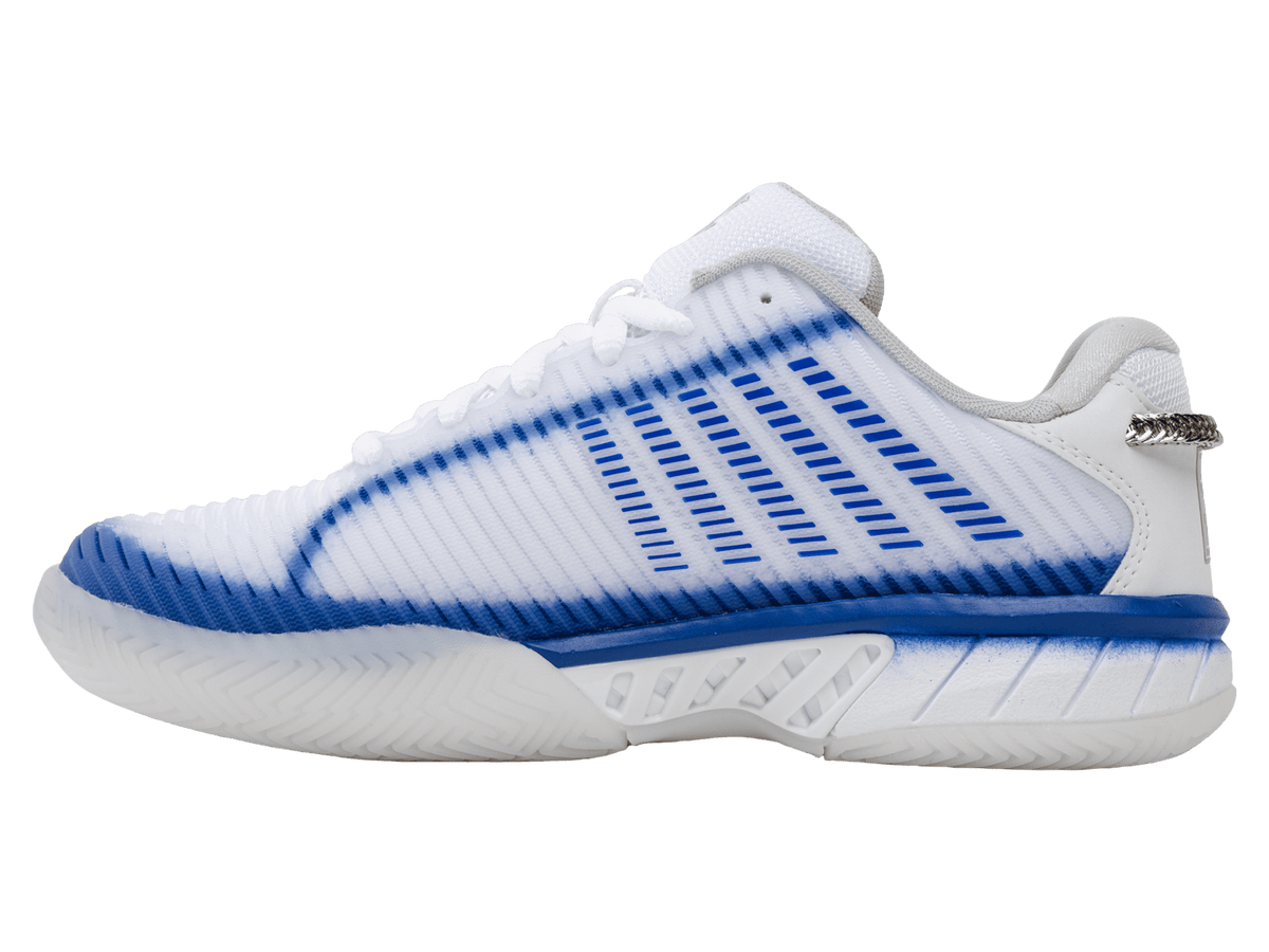 97382-110-M | HYPERCOURT EXPRESS 2  LUCKY IN LOVE | WHITE/ELECTRIC BLUE/SILVER