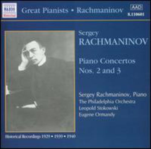 Rachmaninoff / Philadelphia Orch / Stokowski - Piano Concertos 2 & 3 - Music CD