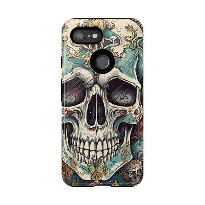 Abstract Skull Tough Phone Case