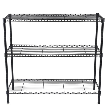 3-Tier Adjustable Wire Storage Rack (35.5" x 13.8" x 31.5")