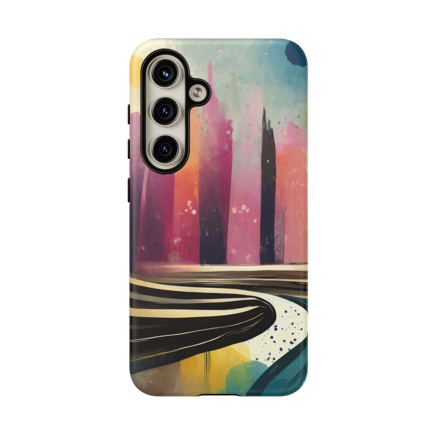 City Skyline Vibrant Tough Phone Case