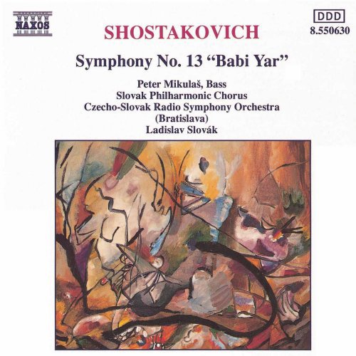 Shostakovich / Slovak / Czecho-slovak Rso - Symphony 13 - Music CD