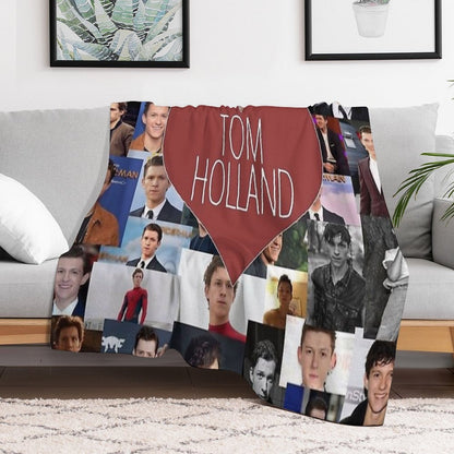 Tom Holland Blanketstickers Throw Blanket