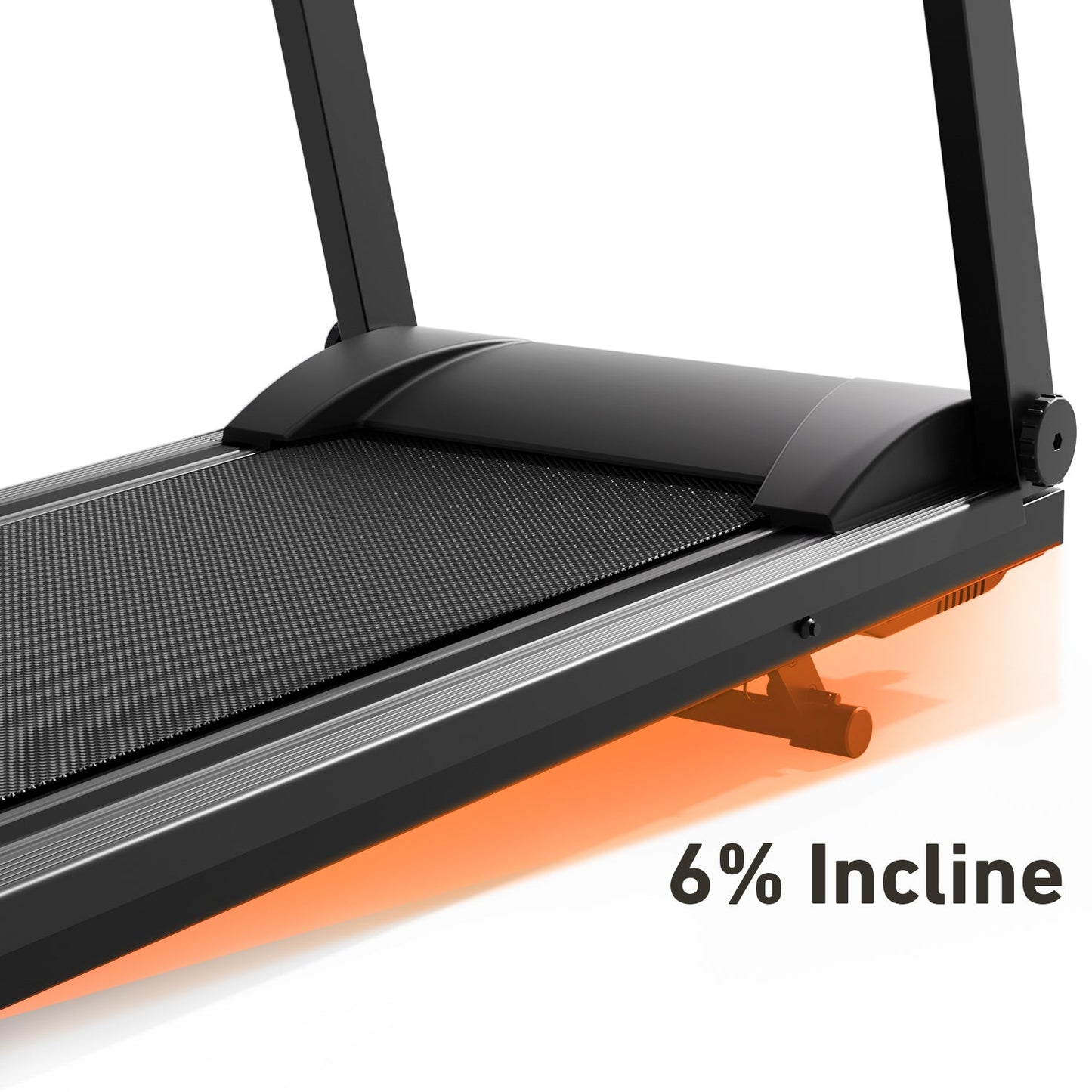 DeerRun A1 Series 6% Incline Foldable Treadmill——Upgraded Chip & NFC Support | 300Lbs-350Lbs, 7.5mph-10mph