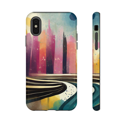 City Skyline Vibrant Tough Phone Case