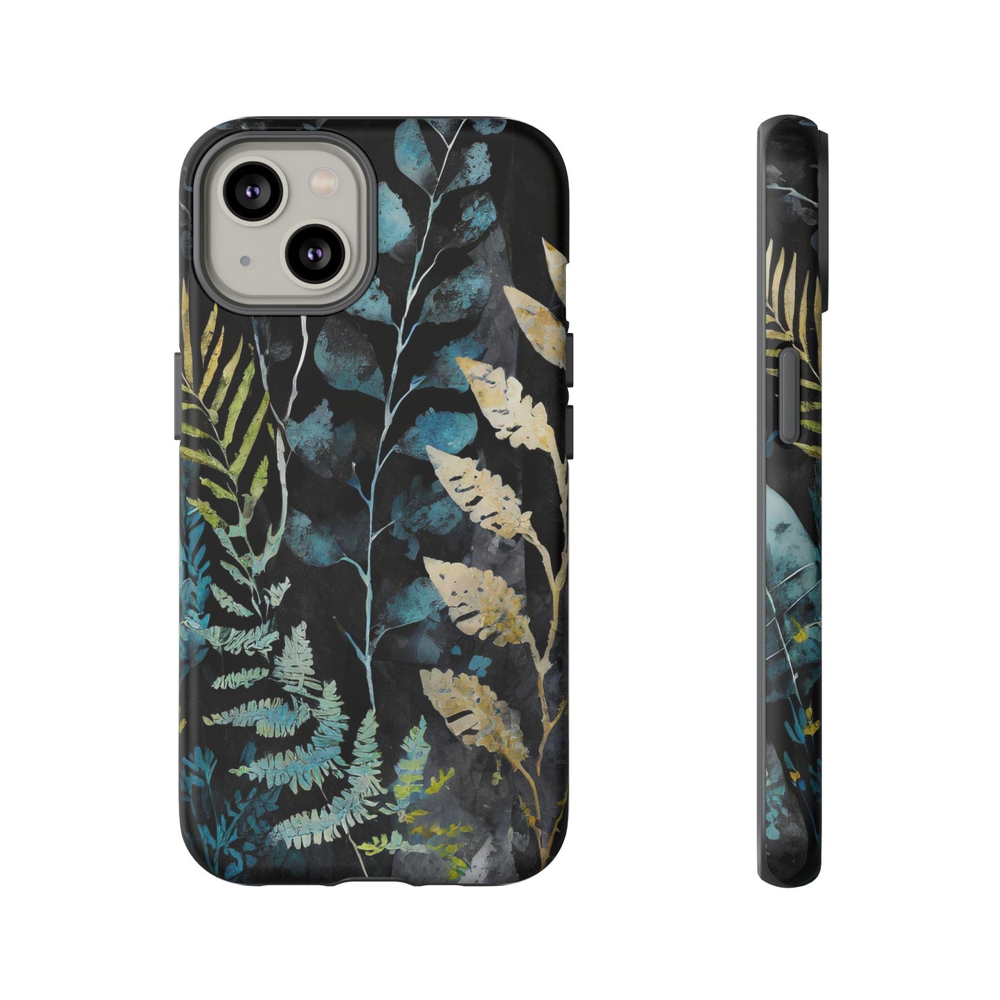 Dark Floral Tough Phone Case