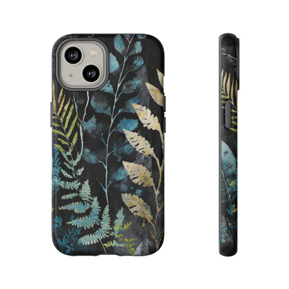 Dark Floral Tough Phone Case