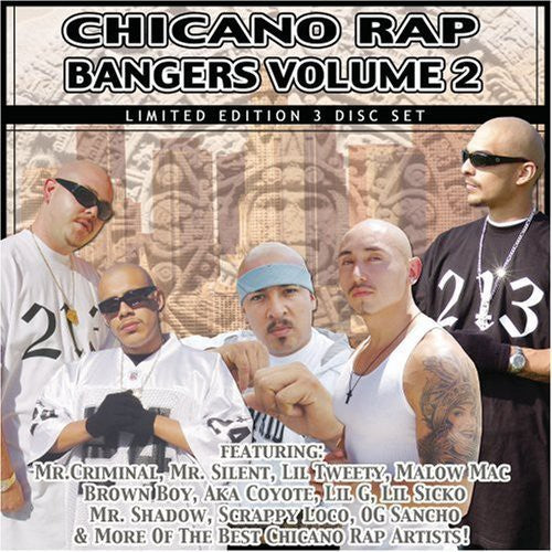 Chicano Rap Bangers - Chicano Rap Bangers 2 / Various Music CD