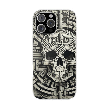 Gothic Skull Maze Flexi Case