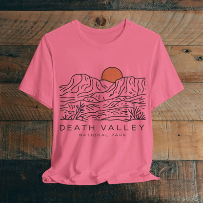 Death Valley National Park Desert Lines Unisex Fit Soft T-Shirt