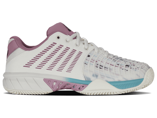 98900-966-M | EXPRESS LIGHT 3 PADEL | SNOW WHITE/LILAS/PASTEL TURQUOISE